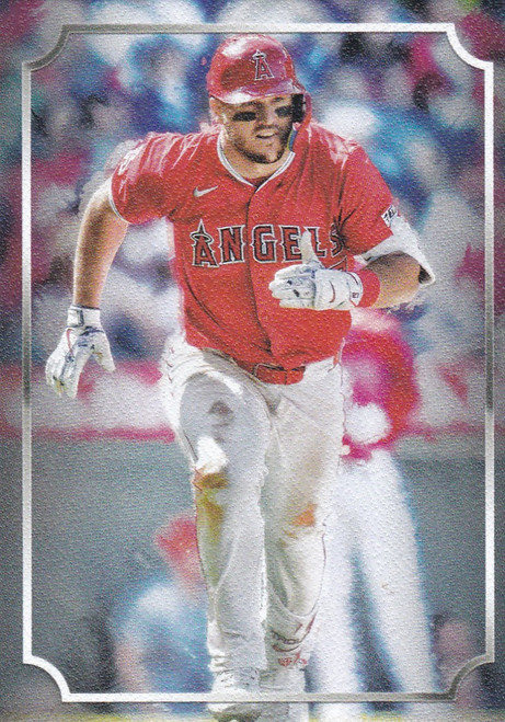 2024 TOPPS #BOW-8 MIKE TROUT CANVAS- ANGELS