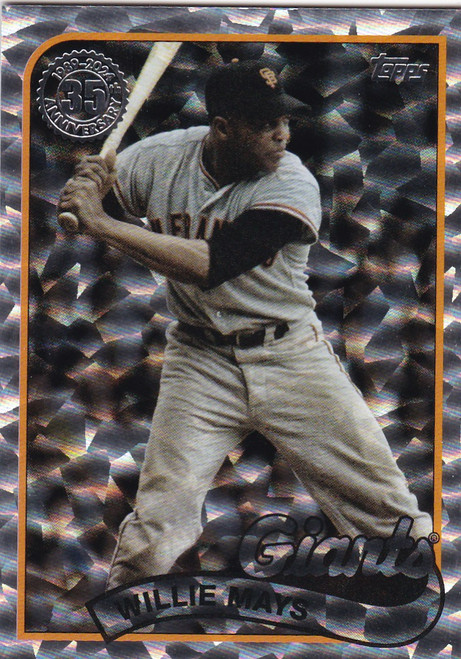 2024 TOPPS #89B-30 WILLIE MAYS CRACKED ICE- SAN FRANCISCO GIANTS