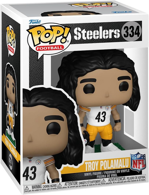 Funko POP: NFL Troy Polamalu Pittsburgh Steelers #334