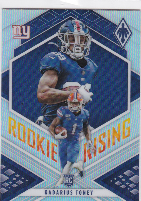 2021 Panini Phoenix #RIS-10 Kadarius Toney RC Rookie Rising New York Giants