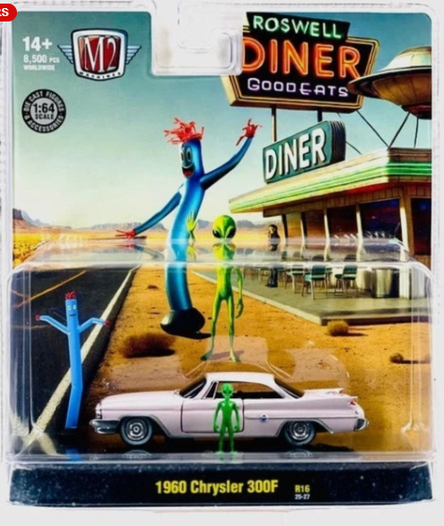 M2 Machines 1:64 R16 1960 Chrysler 300F