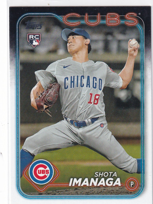 2024 TOPPS #442 SHOTA IMANAGA- CHICAGO CUBS