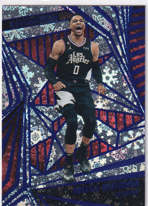 2023-24 REVOLUTION #8 RUSSELL WESTBROOK WINTER- LOS ANGELES CLIPPERS