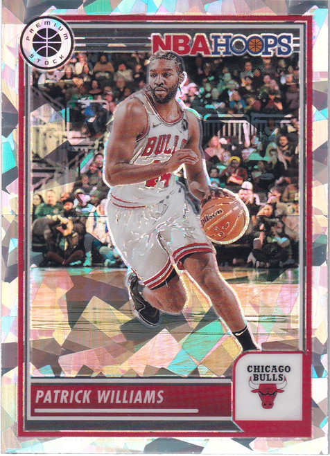 2023-24 PREMIUM STOCK #273 PATRICK WILLIAMS CRACKED ICE- CHICAGO BULLS