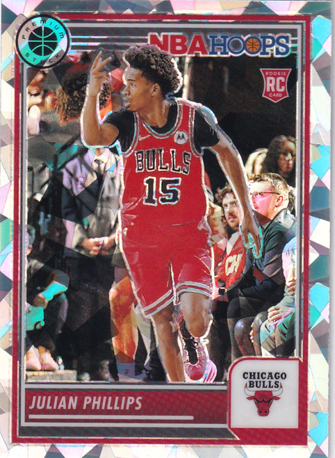 2023-24 PREMIUM STOCK #61 JULIAN PHILLIPS CRACKED ICE- CHICAGO BULLS
