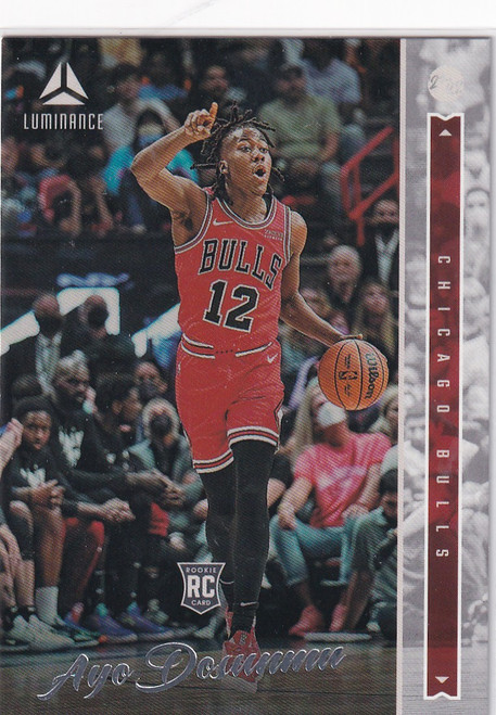 2021-22 CHRONICALS LUMINANCE #241 AYO DOSUNMU- CHICAGO BULLS