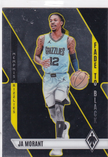 2023-24 PHOENIX #15 JA MORANT FADED BLACK- MEMPHIS GRIZZLIES