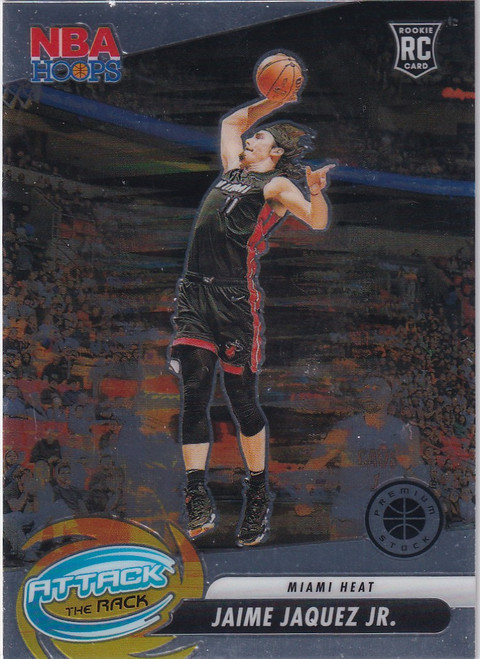 2023-24 PREMIUM STOCK #1 JAMIE JAQUEZ JR ATTACK THE RACK- MIAMI HEAT