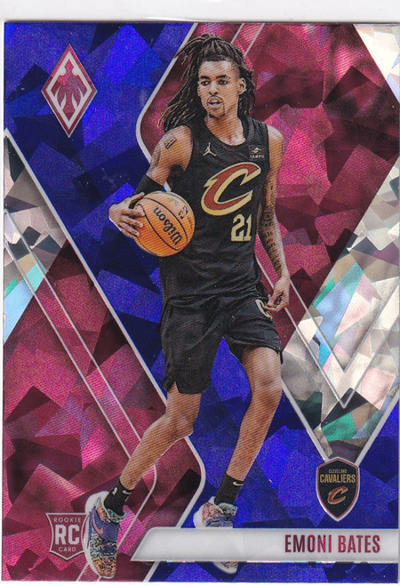 2023-24 PHOENIX #287 EMONI BATES CRACKED ICE- CLEVELAND CAVALIERS