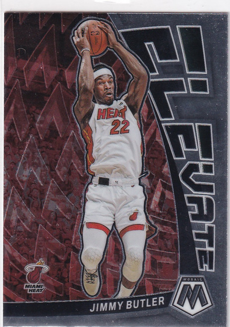 2022-23 MOSAIC #21 JIMMY BUTLER ELEVATE- MIAMI HEAT