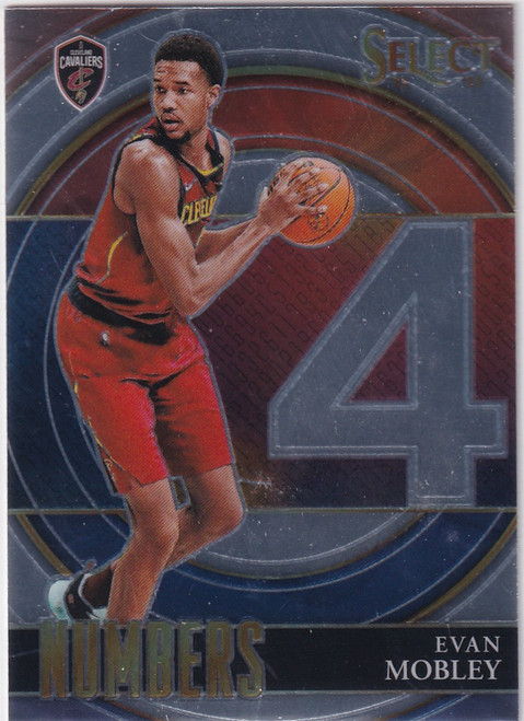 2021-22 SELECT #32 EVAN MOBLEY NUMBERS- CLEVELAND CAVALIERS