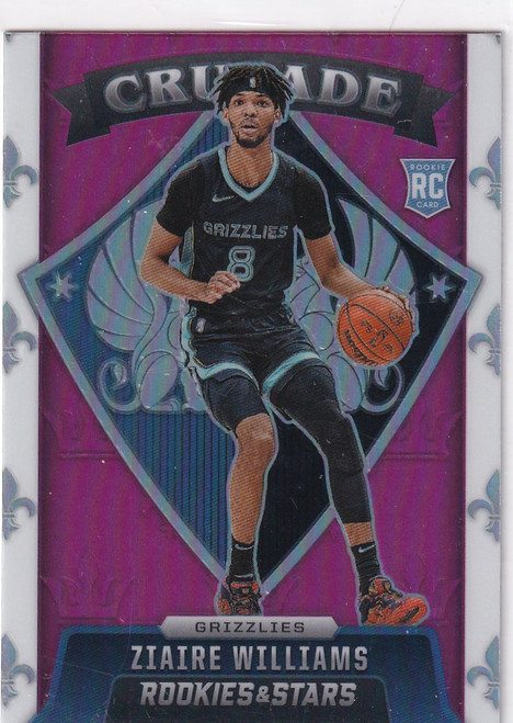 2021-22 CHRONICALS ROOKIES & STARS ZIAIRE WILLIAMS PINK- MEMPHIS GRIZZLIES