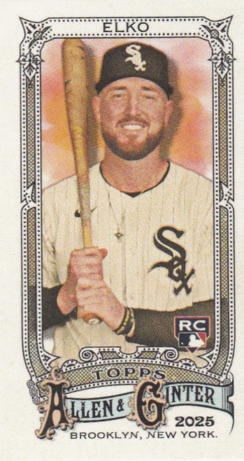 2025 Topps Allen & Ginter Mini #218 Tim Elko RC Chicago White Sox