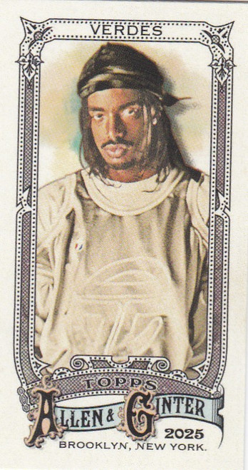2025 Topps Allen & Ginter Mini #298 Tai Verdes Musician