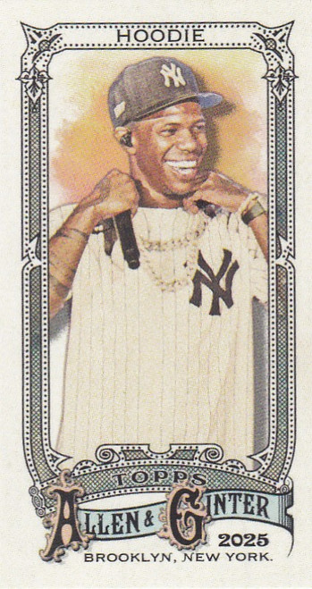 2025 Topps Allen & Ginter Mini #270 Hoodie Rapper
