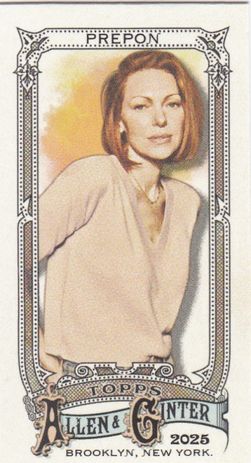 2025 Topps Allen & Ginter Mini A&G Back #169 Laura Prepon