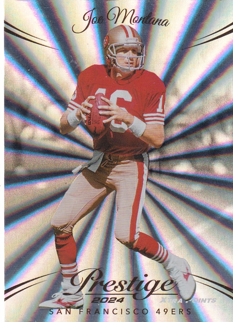 2024 PRESITGE #263 JOE MONTANA LAZER- SAN FRANCISCO 49ERS