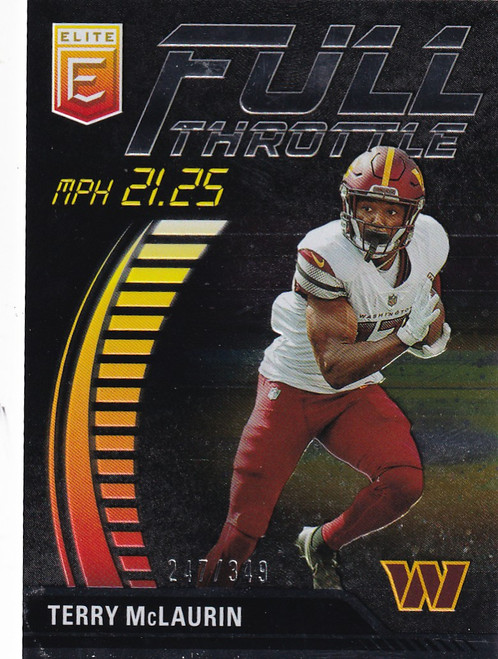 2023 DONRUSS ELITE #FT-TM TERRY MCLAUREN THROTTLE 247/349- WASHINGTON COMMANDERS