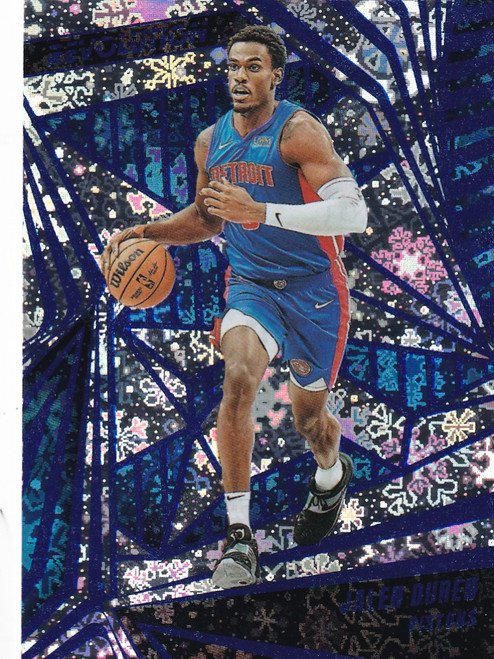 2023-24 REVOLUTION #62 JALEN DUREN WINTER- DETROIT PISTONS