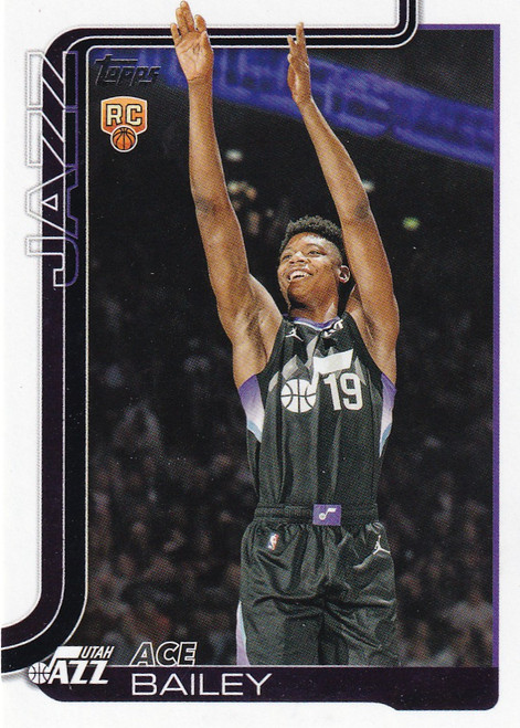 2025 TOPPS #205 ACE BAILEY- UTAH JAZZ