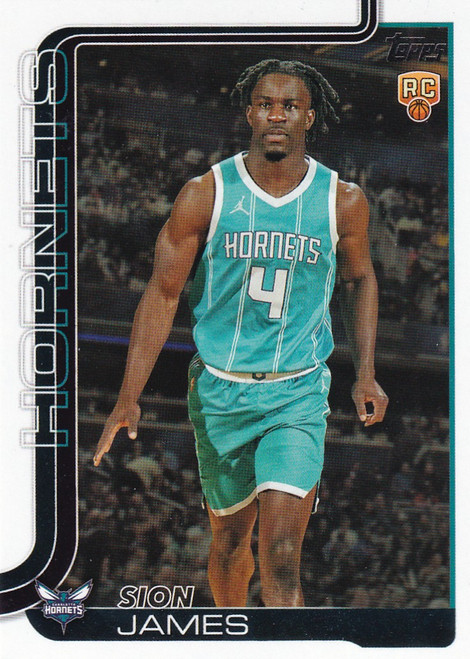 2025 TOPPS #233 SION JAMES- CHARLOTTE HORNETS