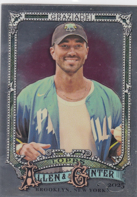 2025 Topps Allen & Ginter Silver Portrait #259 Joey Graziadei