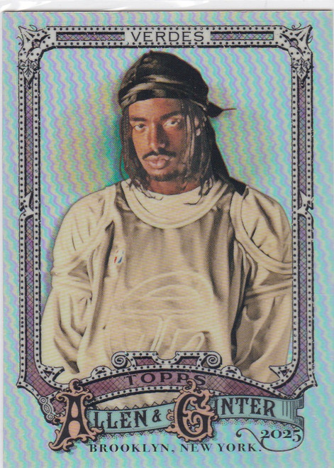 2025 Topps Allen & Ginter Silver Portrait #298 Tai Verdes REFRACTOR