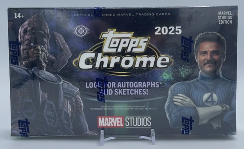 2025 Topps Chrome Marvel Studios Hobby Box