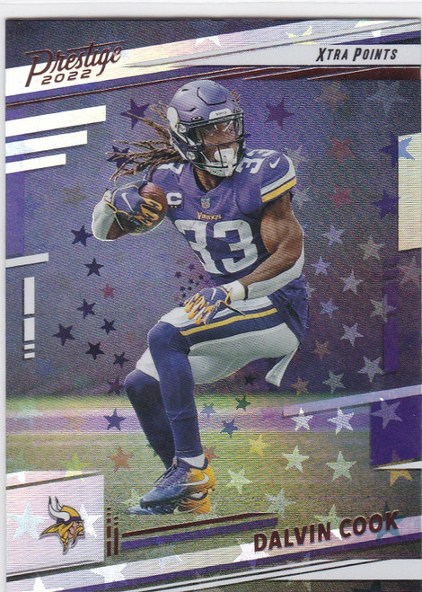 2022 Panini Prestige #190 Dalvin Cook Extra Points Minnesota Vikings