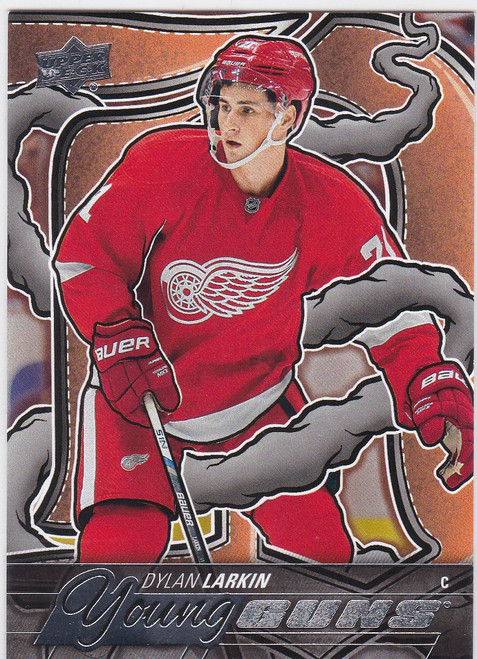 2024-25 Upper Deck #228 Dylan Larkin Young Guns Retro Detroit Red Wings