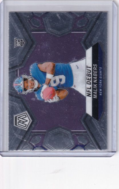 2024 Panini Mosaic NFL Debut #284 Malik Nabers - New York Giants