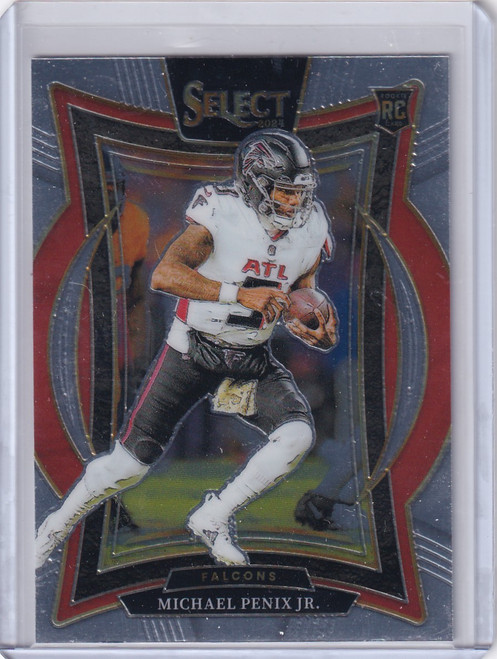 2024 Panini Select Concourse #80 Michael Penix Jr. - Atlanta Falcons