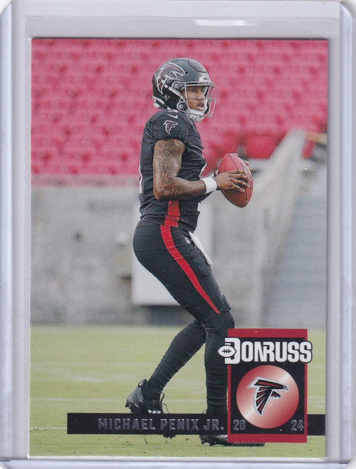 2024 Panini Donruss Retro 2004 #25 Michael Penix Jr. - Atlanta Falcons