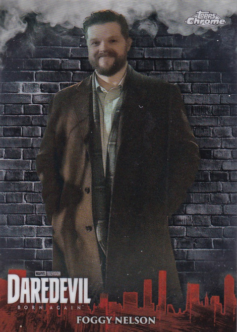 2025 Topps Chrome Marvel Daredevil Born Again #DD-7 Foggy Nelson