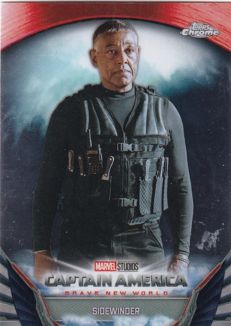 2025 Topps Chrome Marvel Captian America Brave New World #BNW-8 Sidewinder