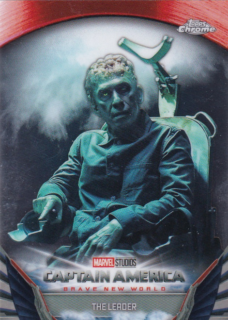 2025 Topps Chrome Marvel Captian America Brave New World #BNW-9 The Leader