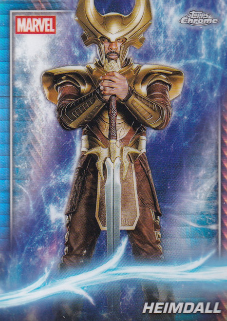 2025 Topps Chrome Marvel Prism #12 Heimdall - Thor