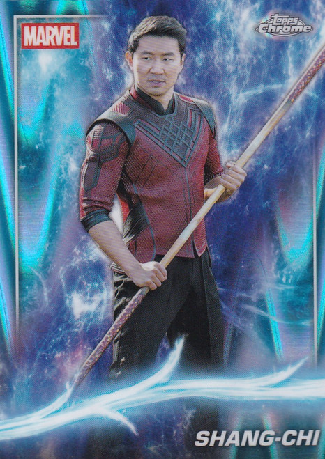 2025 Topps Chrome Marvel Raywave #110 Shang-Chi - Shang-Chi and the Legend