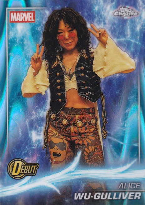 2025 Topps Chrome Marvel Raywave #164 Alice Wu-Gulliver - Agatha All Along DEBUT