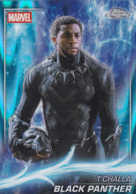 2025 Topps Chrome Marvel Raywave #79 Black Panther - Black Panther