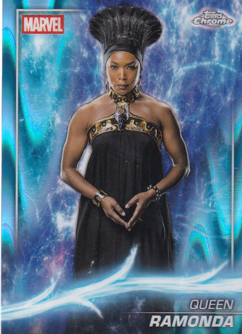 2025 Topps Chrome Marvel Raywave #86 Queen Ramonda - Black Panther