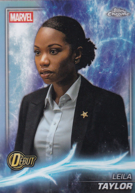 2025 Topps Chrome Marvel Refractor #174 Leila Taylor - Captain America New World