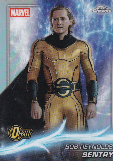 2025 Topps Chrome Marvel Refractor #189 Sentry - Thunderbolts* DEBUT