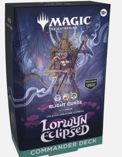 Magic Lorwyn Eclipsed Commander Deck : Blight Curse