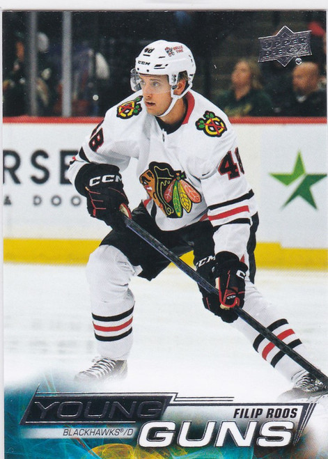 2022-23 Upper Deck #469 Filip Roos Young guns Chicago Blackhawks
