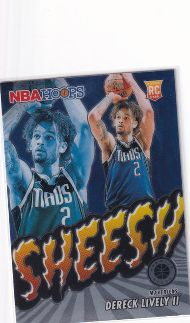 2023-24 PREMIUM STOCK #13 DERECK LIVELY SHEESH- DALLAS MAVERICKS