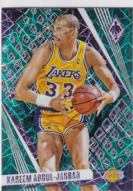 2023-24 PHOENIX #52 KAREEM ABDUL JABAR TEAL VELOCITY- LOS ANGELES LAKERS