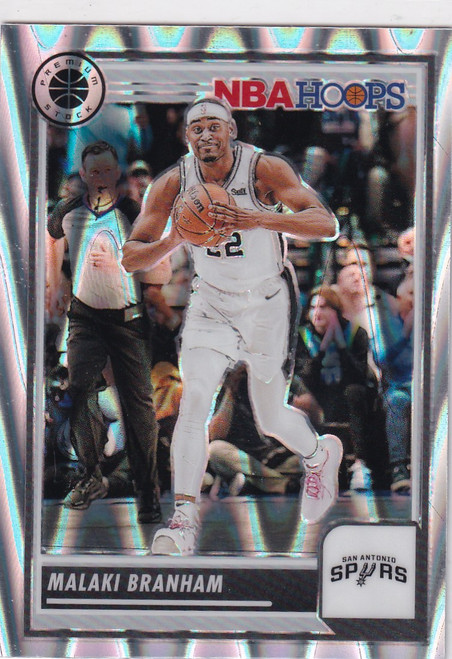 2023-24 PREMIUM STOCK #235 MALAKI BRANHAM SIESMIC- SAN ANTONIO SPURS