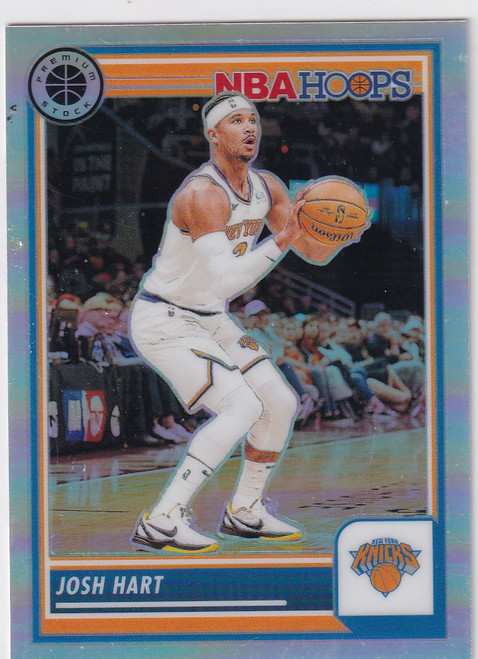2023-24 PREMIUM STOCK #262 JOSH HART REFRACTOR- NEW YORK KNICKS