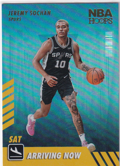 2022-23 HOOPS #9 JEREMY SOCHAN ARRIVING NOW HOLO- SAN ANTONIO SPURS